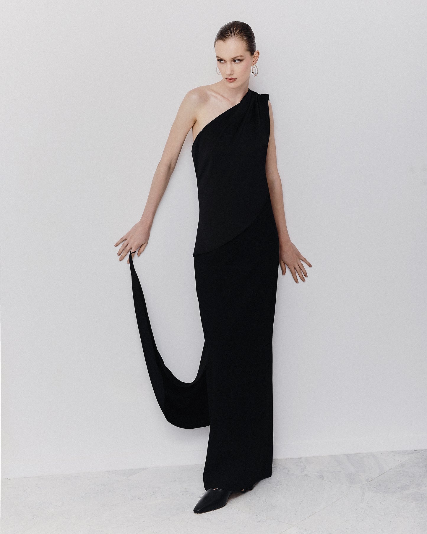 Vestido Recamo Noir