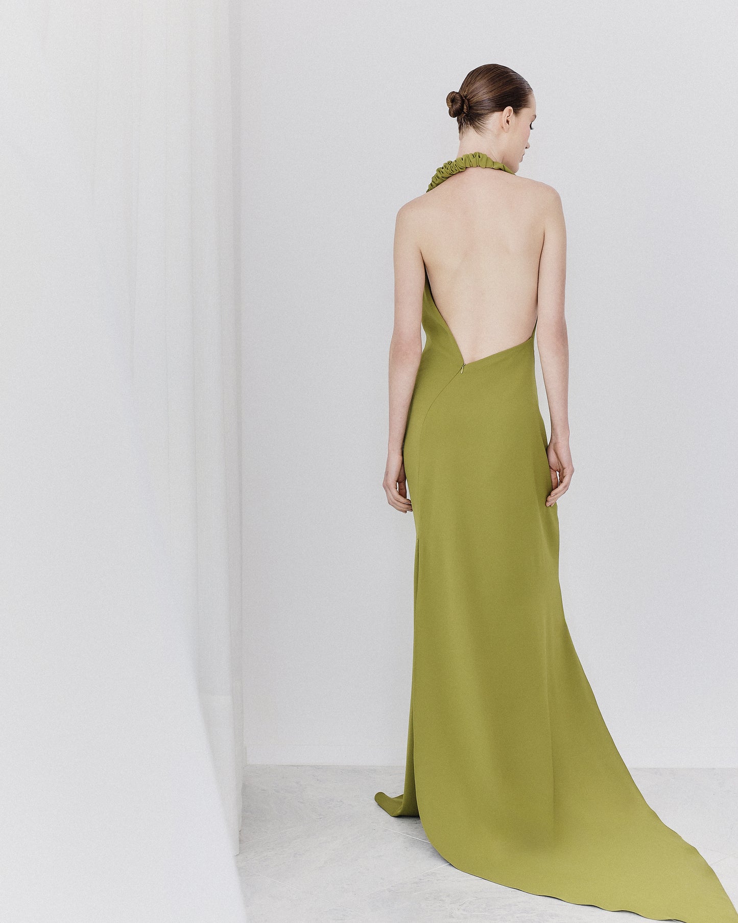 Vestido Esfinge Pistache