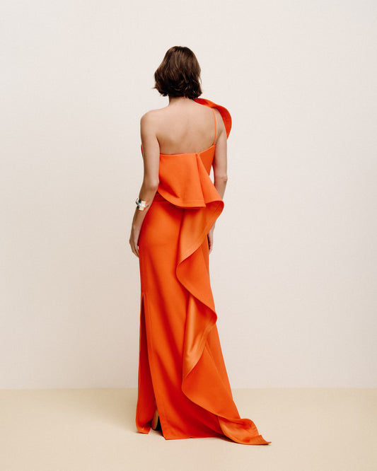 Vestido Ânima Laranja