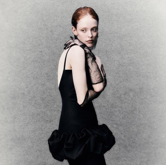 Vestido Camafeu Preto