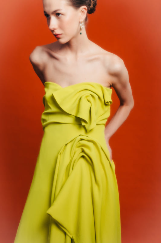 Vestido Criatura Pistache