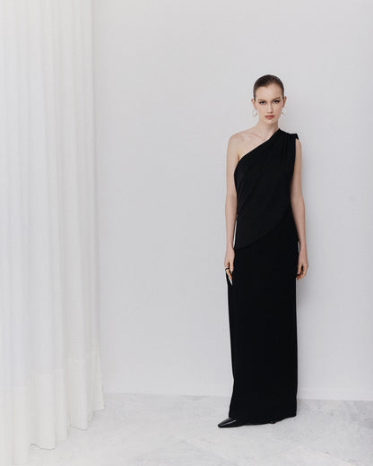 Vestido Recamo Noir