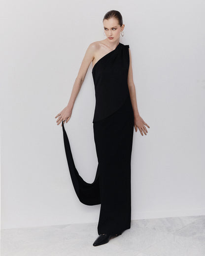 Vestido Recamo Noir