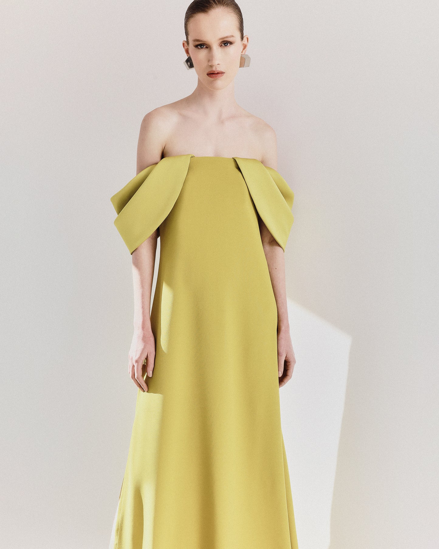 Vestido Moldura Pistache