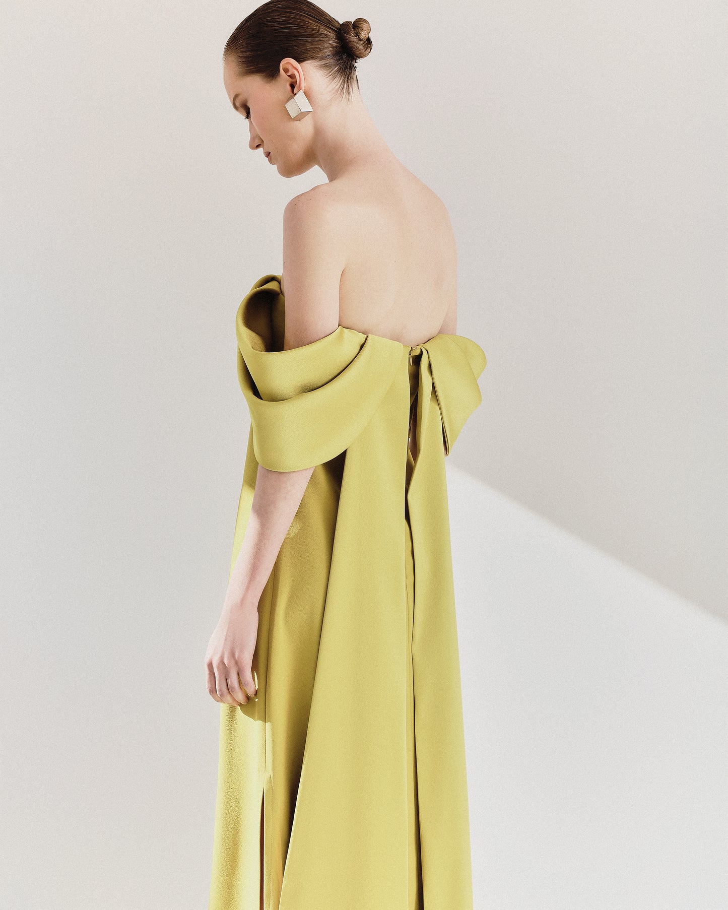 Vestido Moldura Pistache
