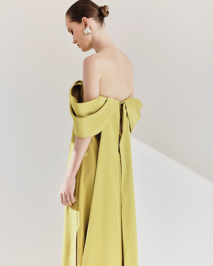 Vestido Moldura Pistache