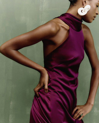 Vestido Ninfa Uva