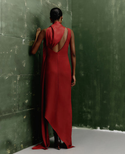 Vestido Labirinto Vermelho
