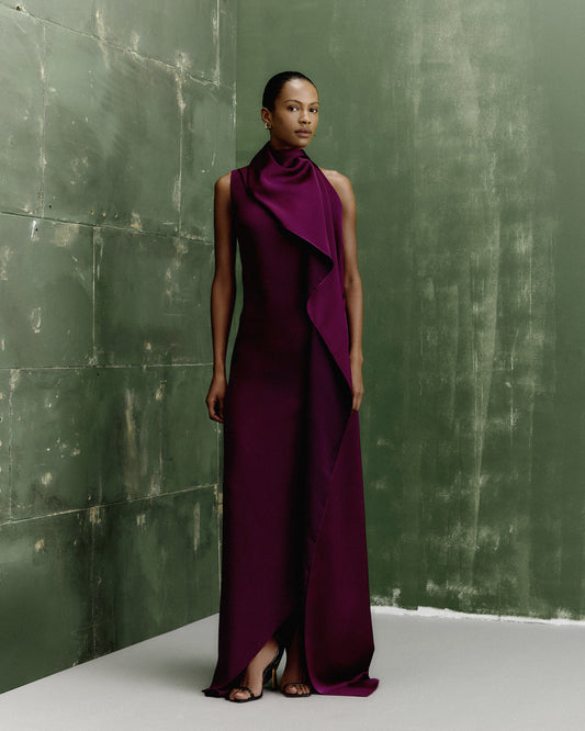 Vestido Labirinto Roxo