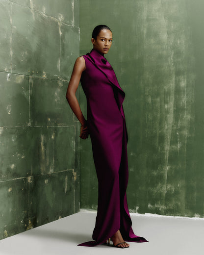 Vestido Labirinto Roxo