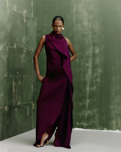 Vestido Labirinto Roxo