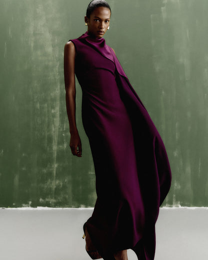 Vestido Labirinto Roxo