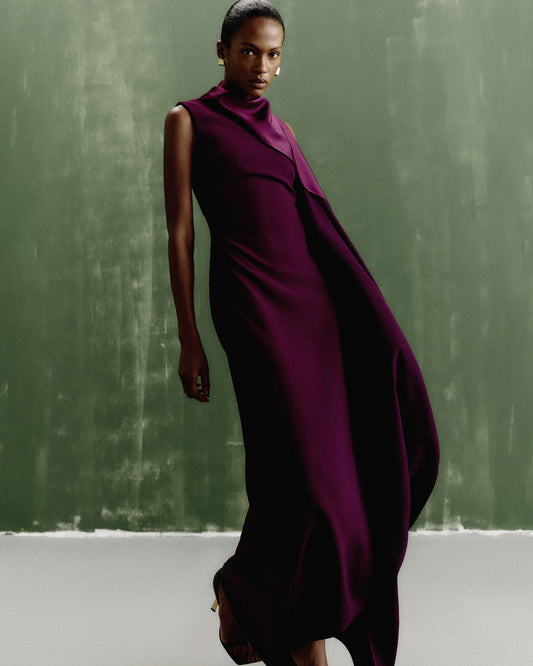 Vestido Labirinto Roxo