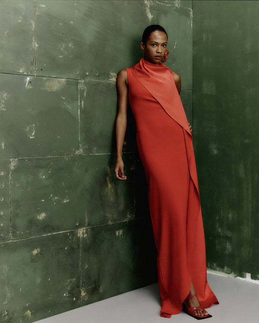 Vestido Labirinto Vermelho