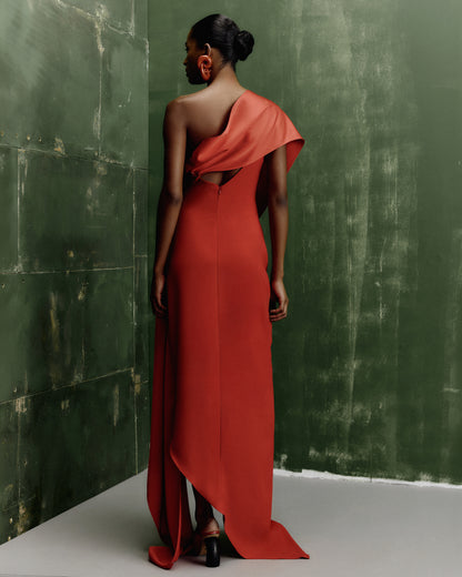Vestido Labirinto Vermelho