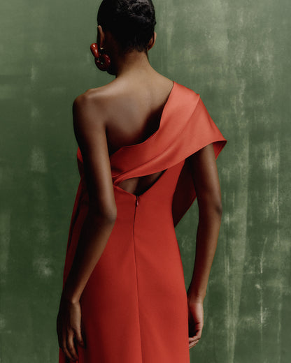 Vestido Labirinto Vermelho