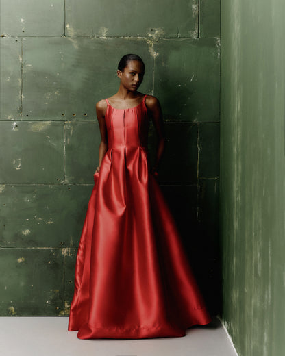Vestido Cúpula Vermelho