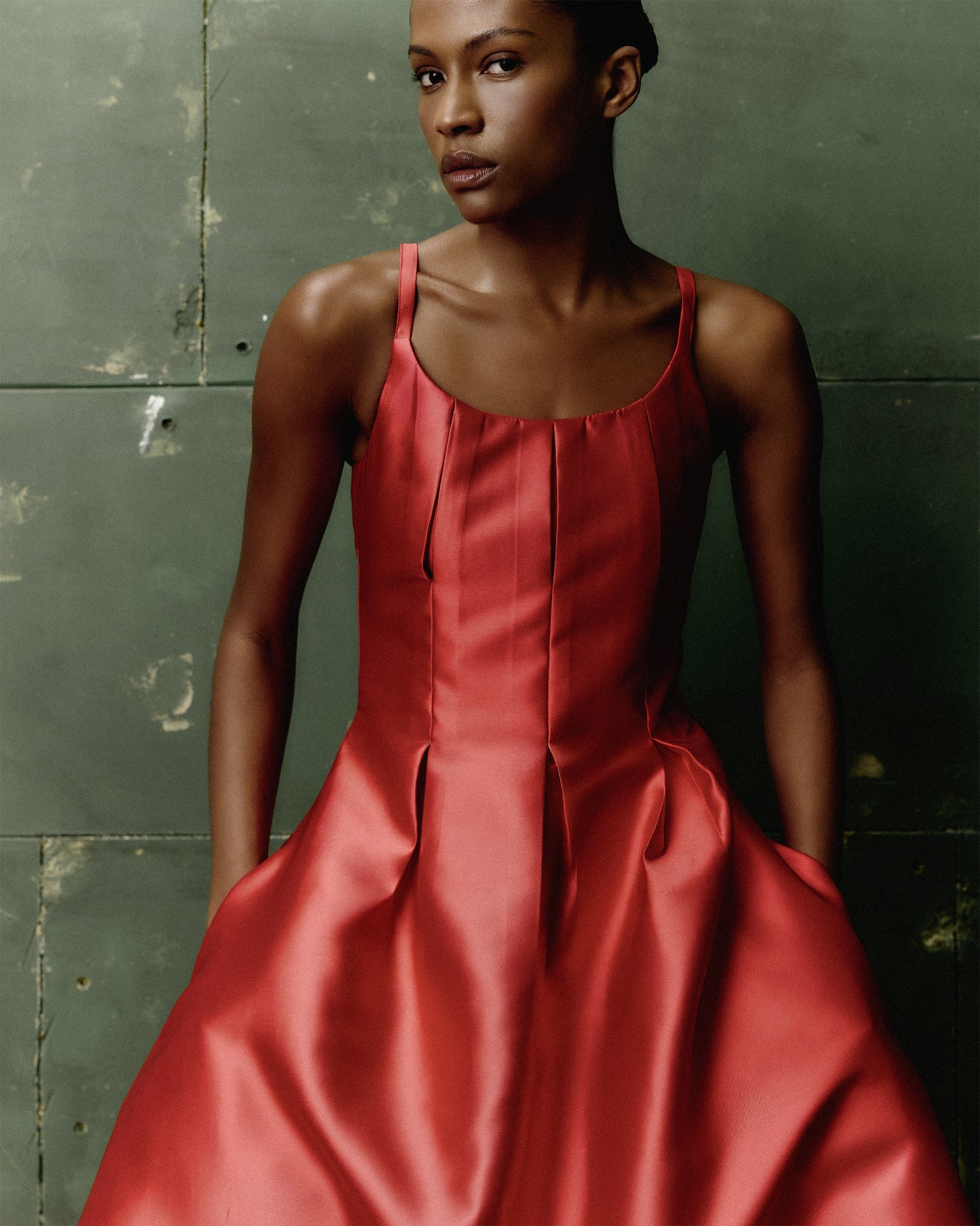 Vestido Cúpula Vermelho