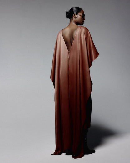 Vestido Tempo Marrom