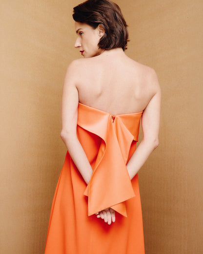Vestido Oásis Laranja