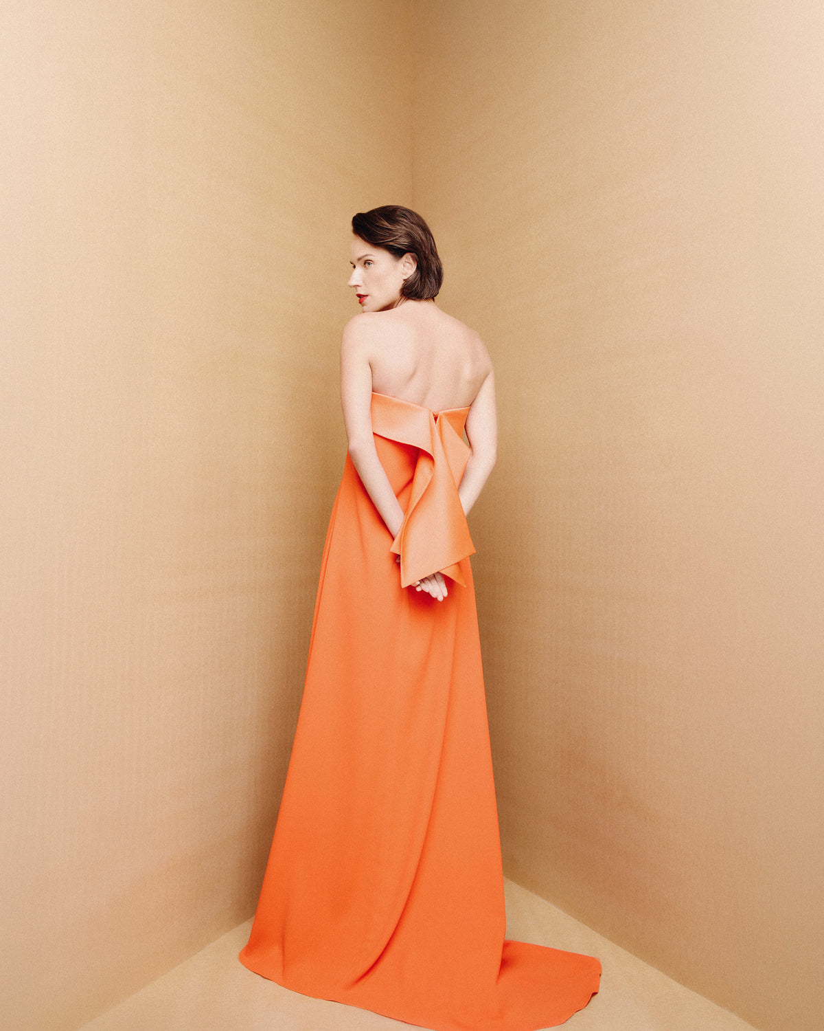 Vestido Oásis Laranja