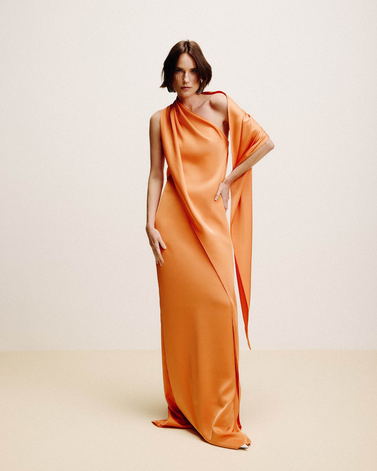 Vestido Âmbar Laranja