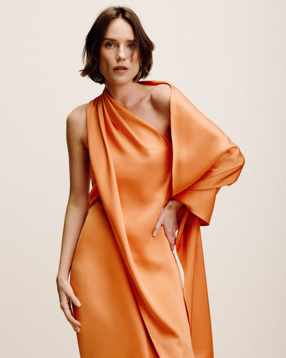 Vestido Âmbar Laranja