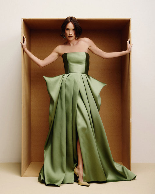 Vestido Carta Verde