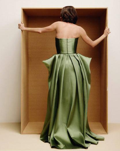 Vestido Carta Verde