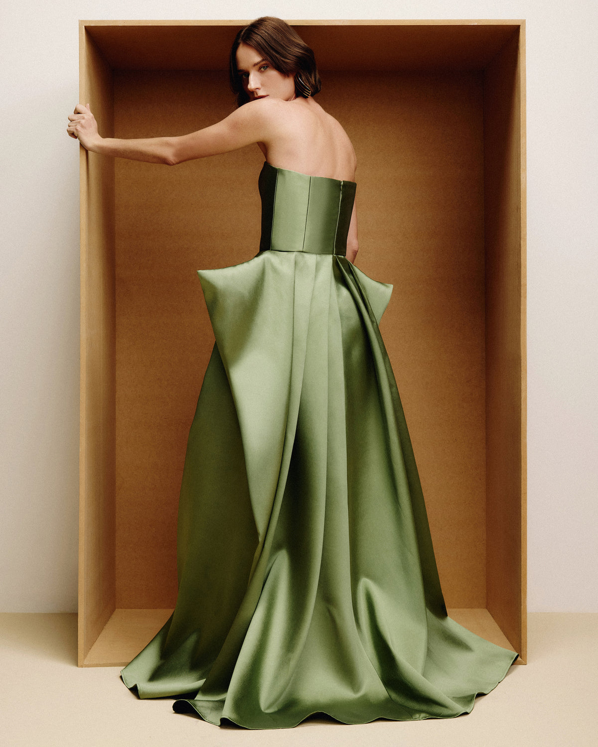 Vestido Carta Verde
