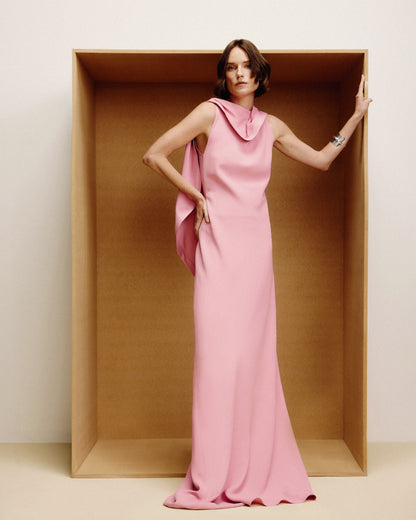 Vestido Espiral Rosa