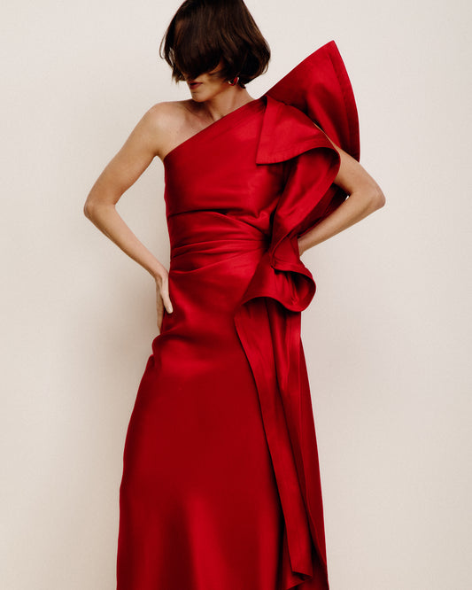 Vestido Pináculo Rubi