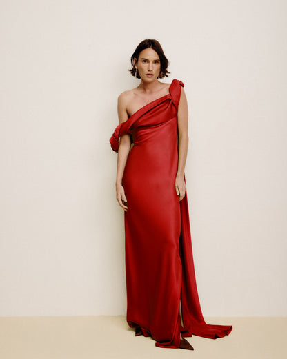 Vestido Partenope Rubi