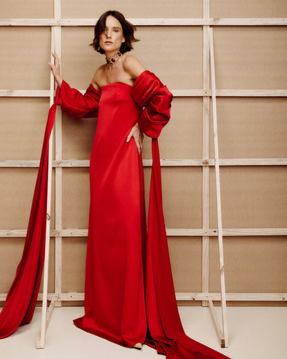Vestido Cena Vermelho