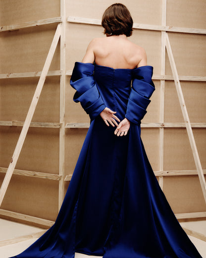 Vestido Cena Marinho