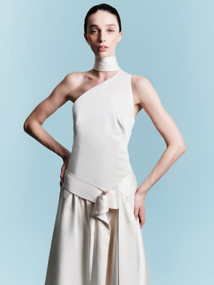 Vestido Consolação Marfim