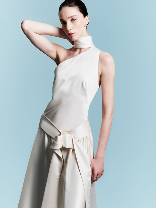 Vestido Consolação Marfim