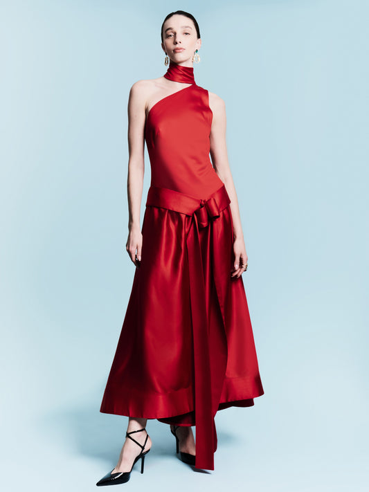 Vestido Consolação Vermelho