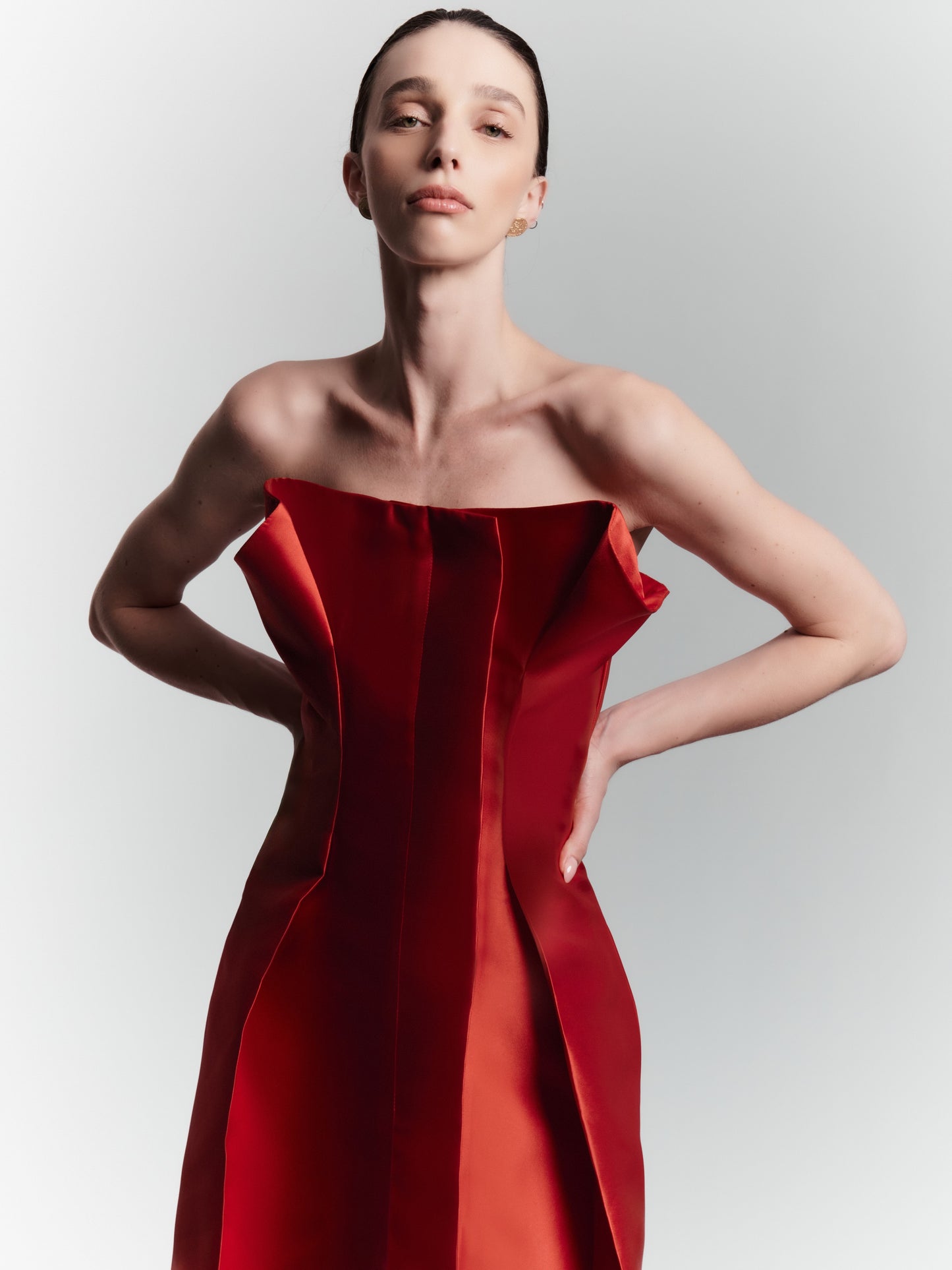 Vestido Papiro Vermelho