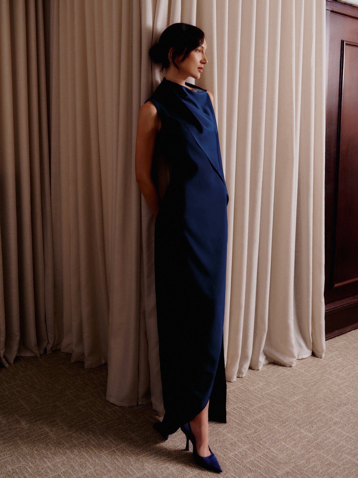 Vestido Labirinto Marinho