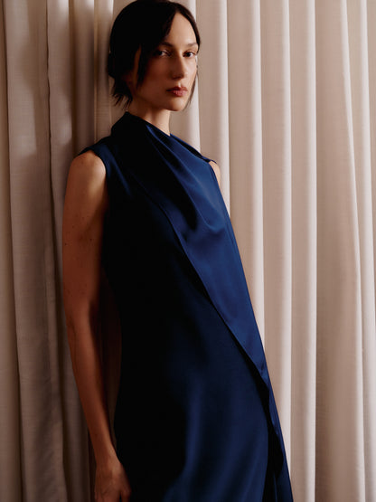 Vestido Labirinto Marinho