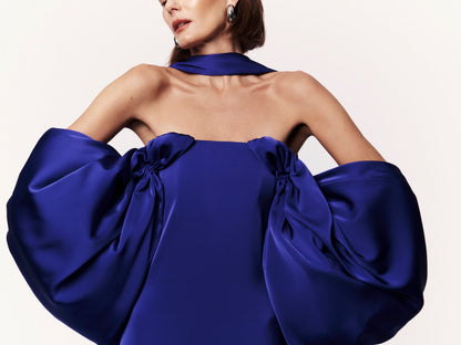 Vestido Vela Azul