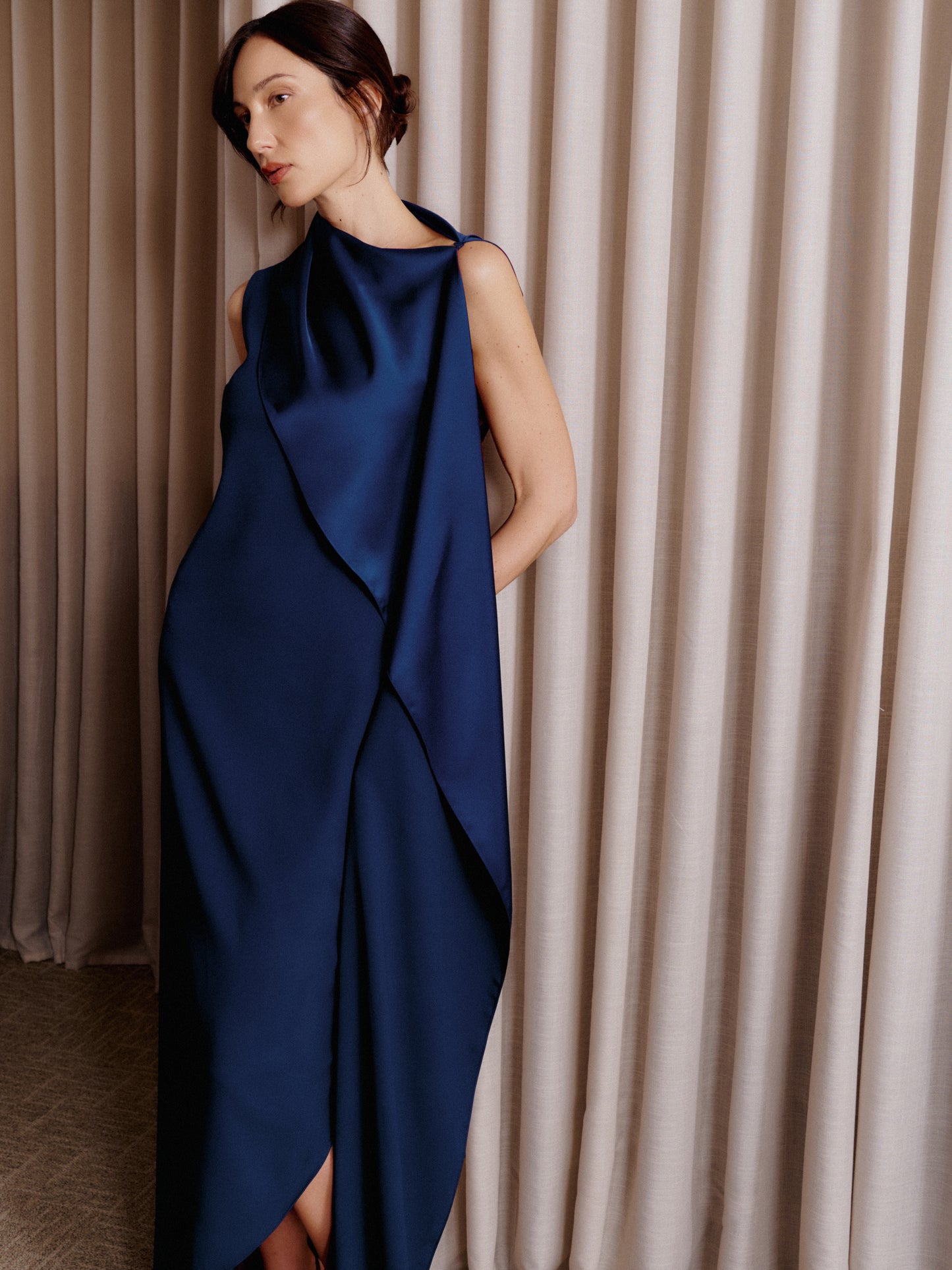 Vestido Labirinto Marinho