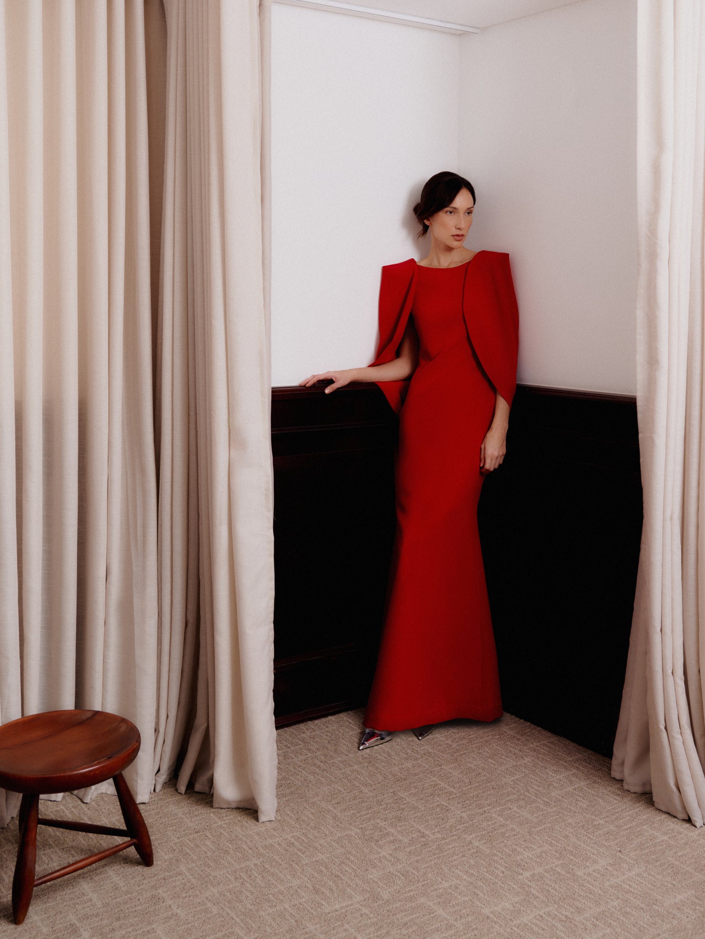Vestido Ostra Vermelho