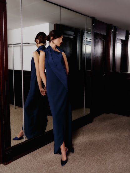 Vestido Labirinto Marinho