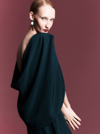 Vestido Ostra Esmeralda