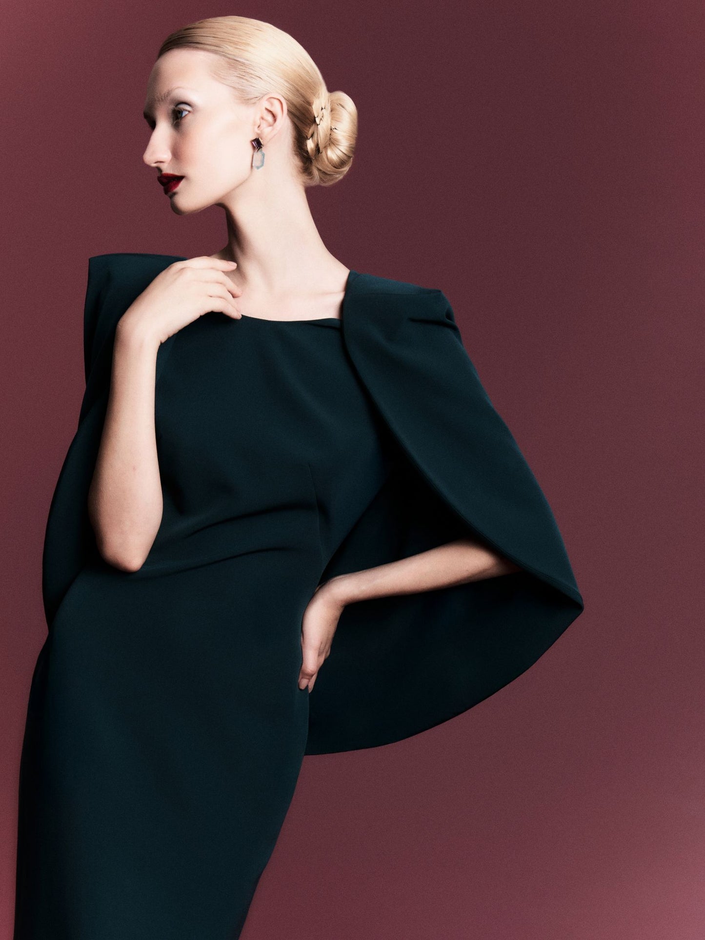 Vestido Ostra Esmeralda