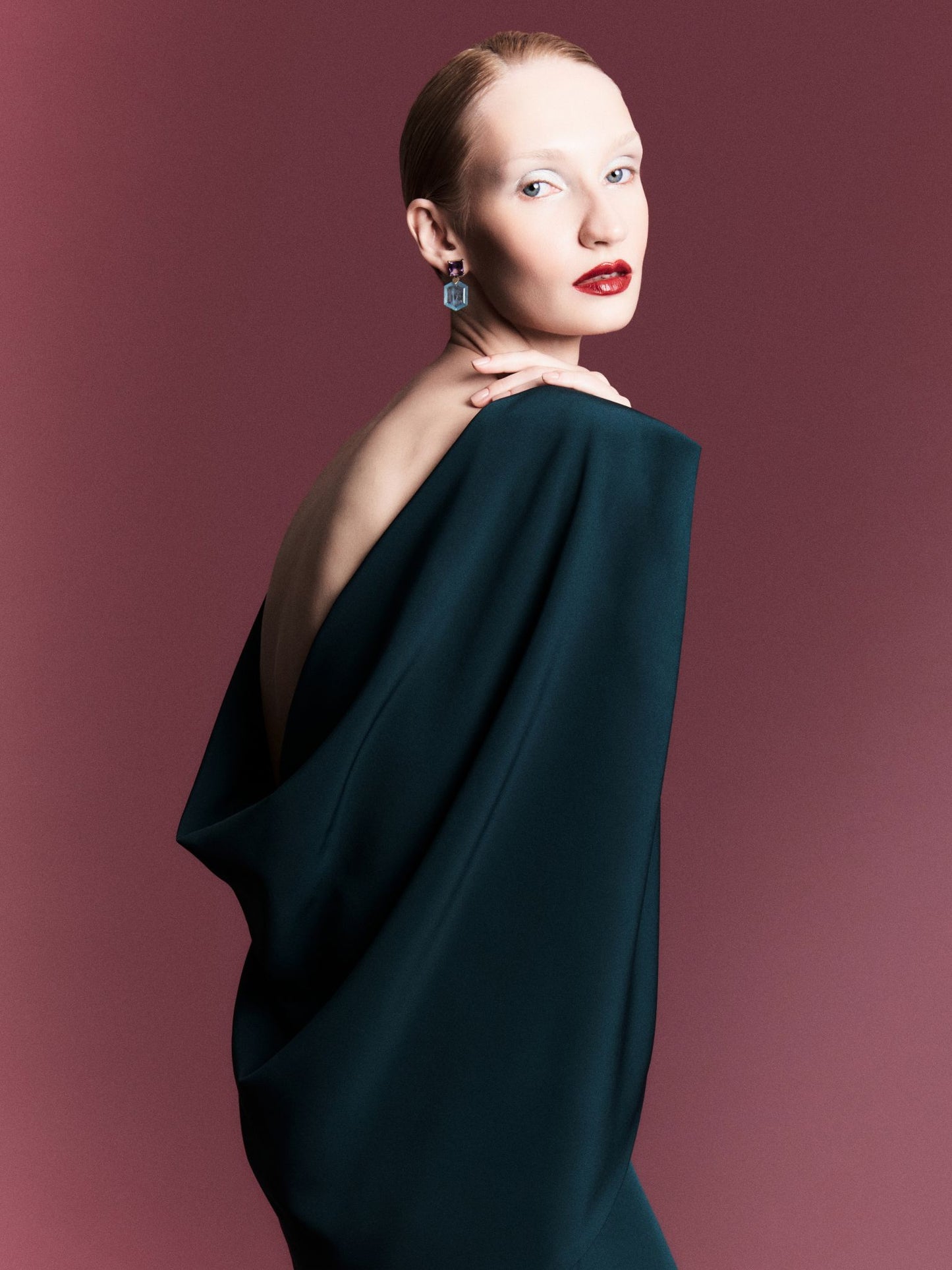 Vestido Ostra Esmeralda