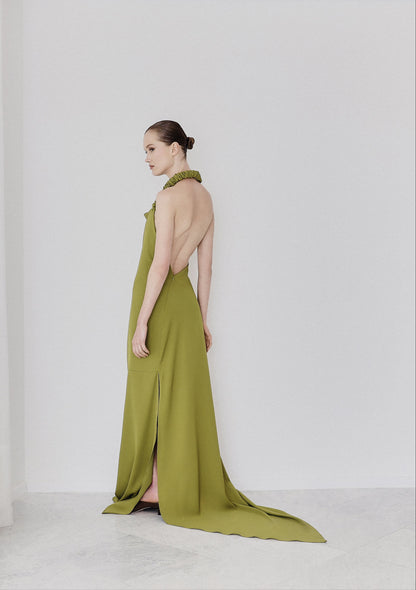 Vestido Esfinge Pistache