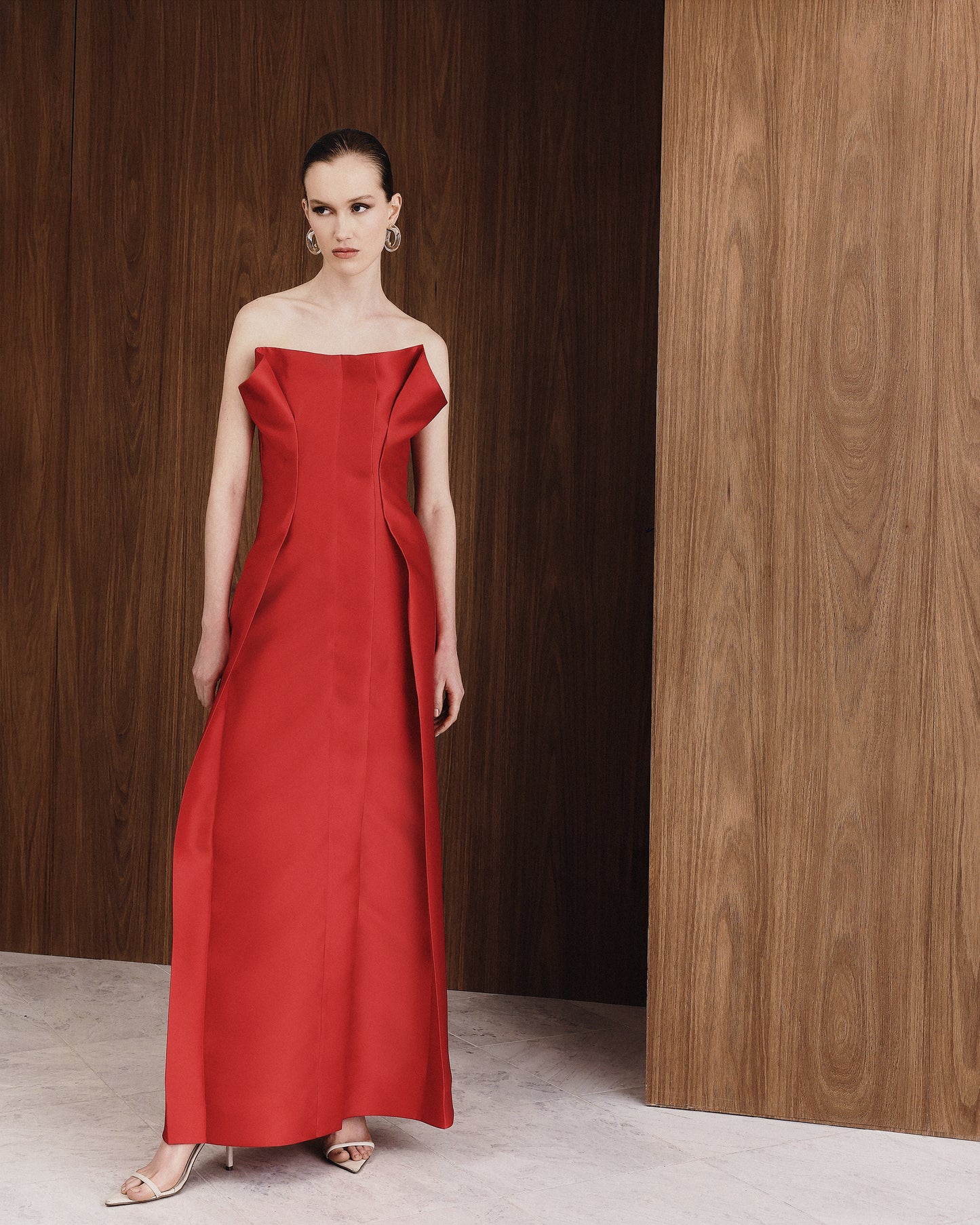 Vestido Papiro Vermelho